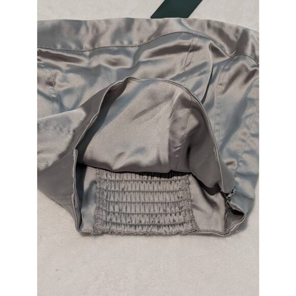 Grey Sheer Women's Top Size XS - Picture 4 of 8